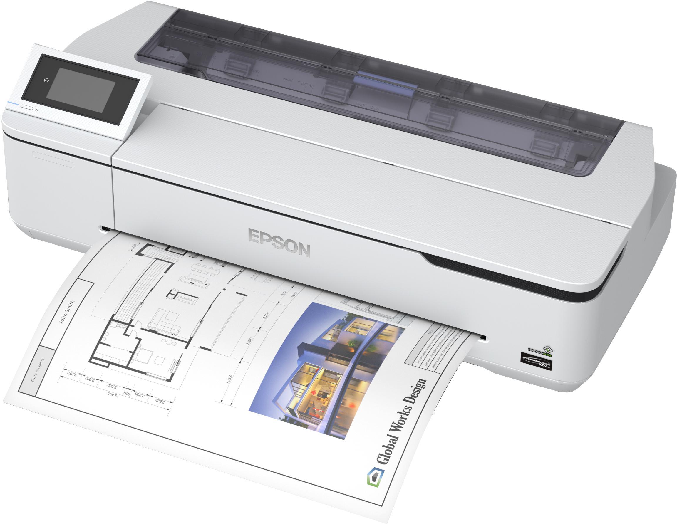 Epson - Impressora Epson SureColor SC-T2100 Grande Formato Wi-Fi