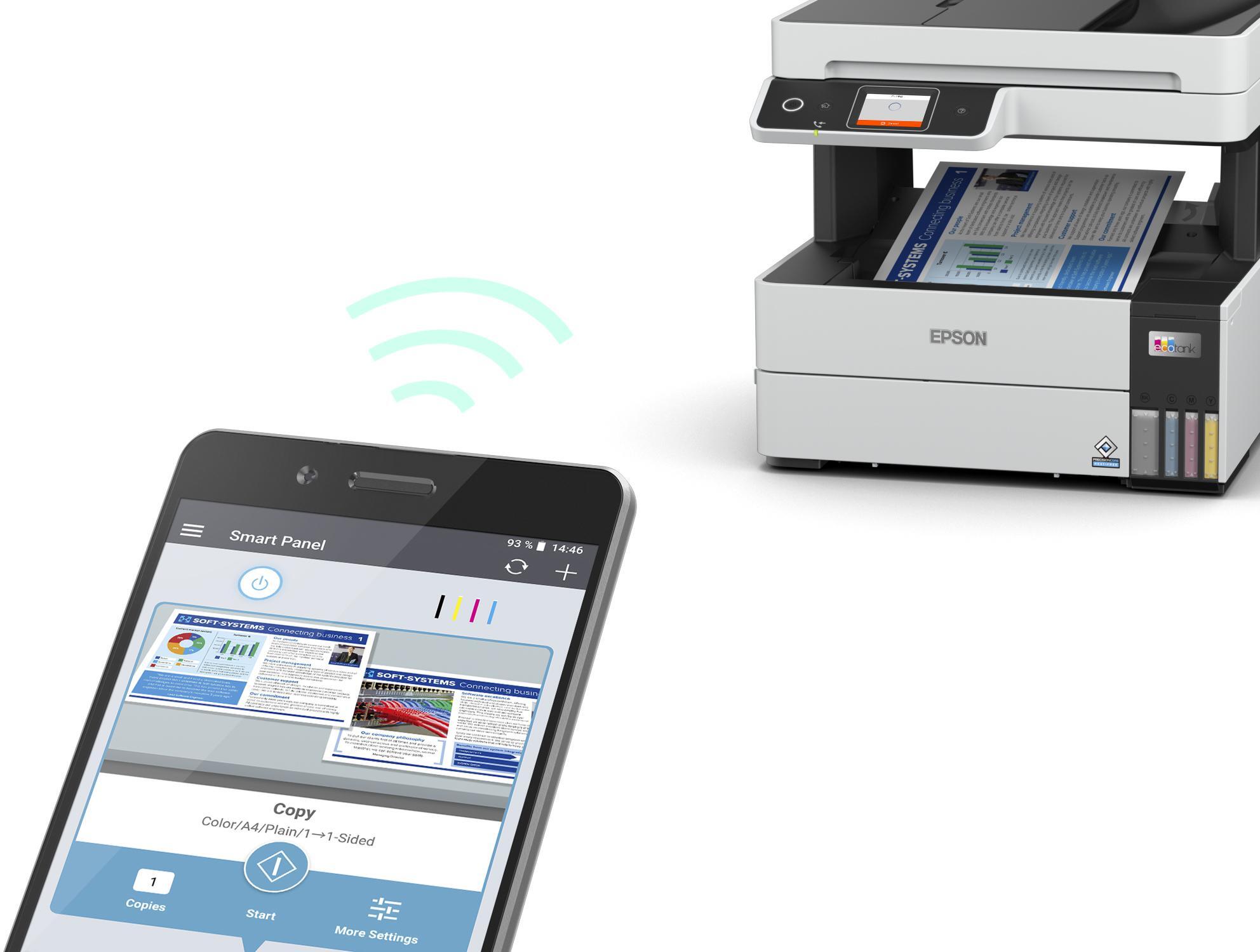 Epson - Multifunções Epson EcoTank ET-5170 Wi-Fi