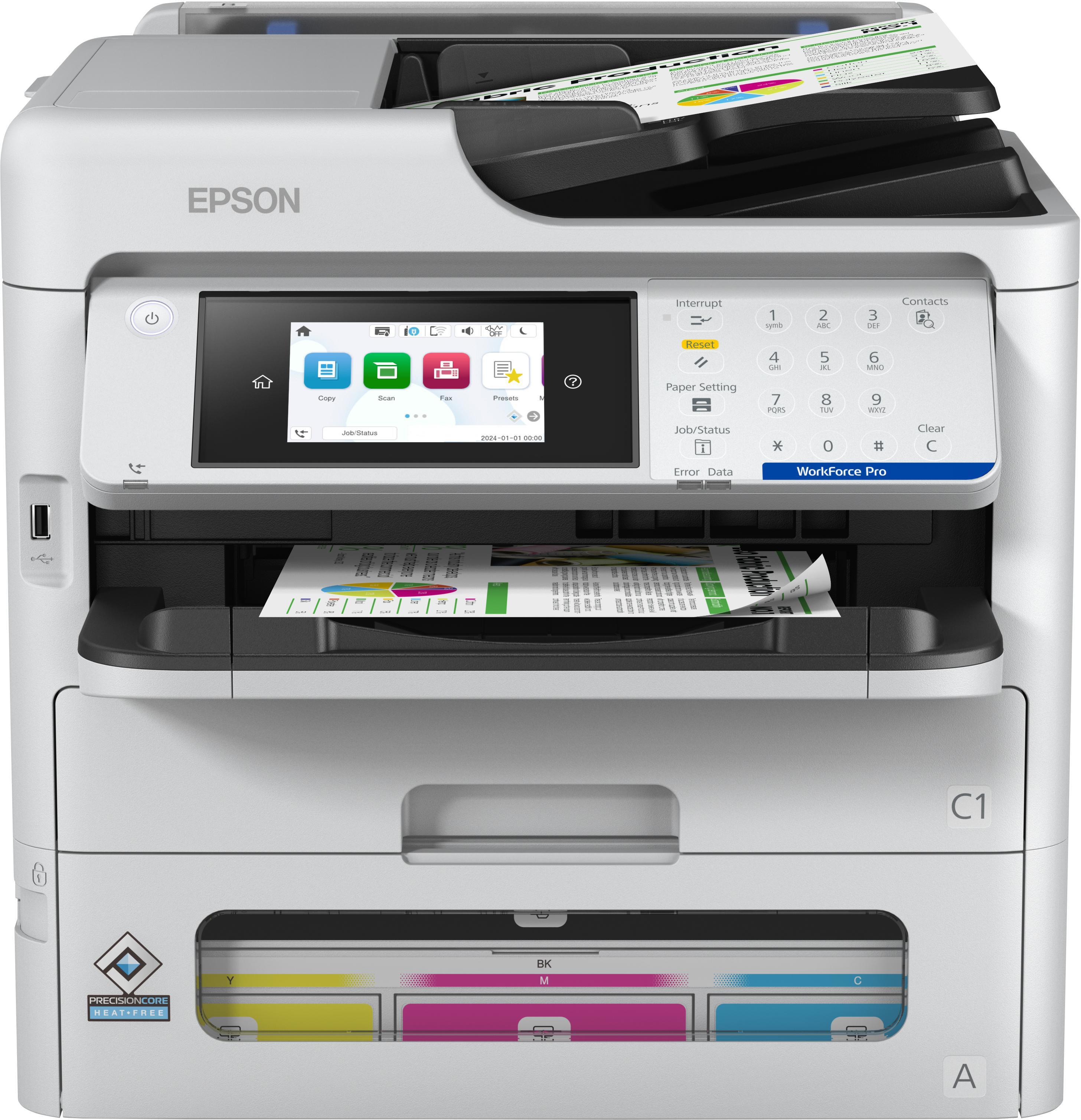 Picture of Picture of Multifunções Epson WorkForce Pro EM-C800RDWF RIPS Wi-Fi