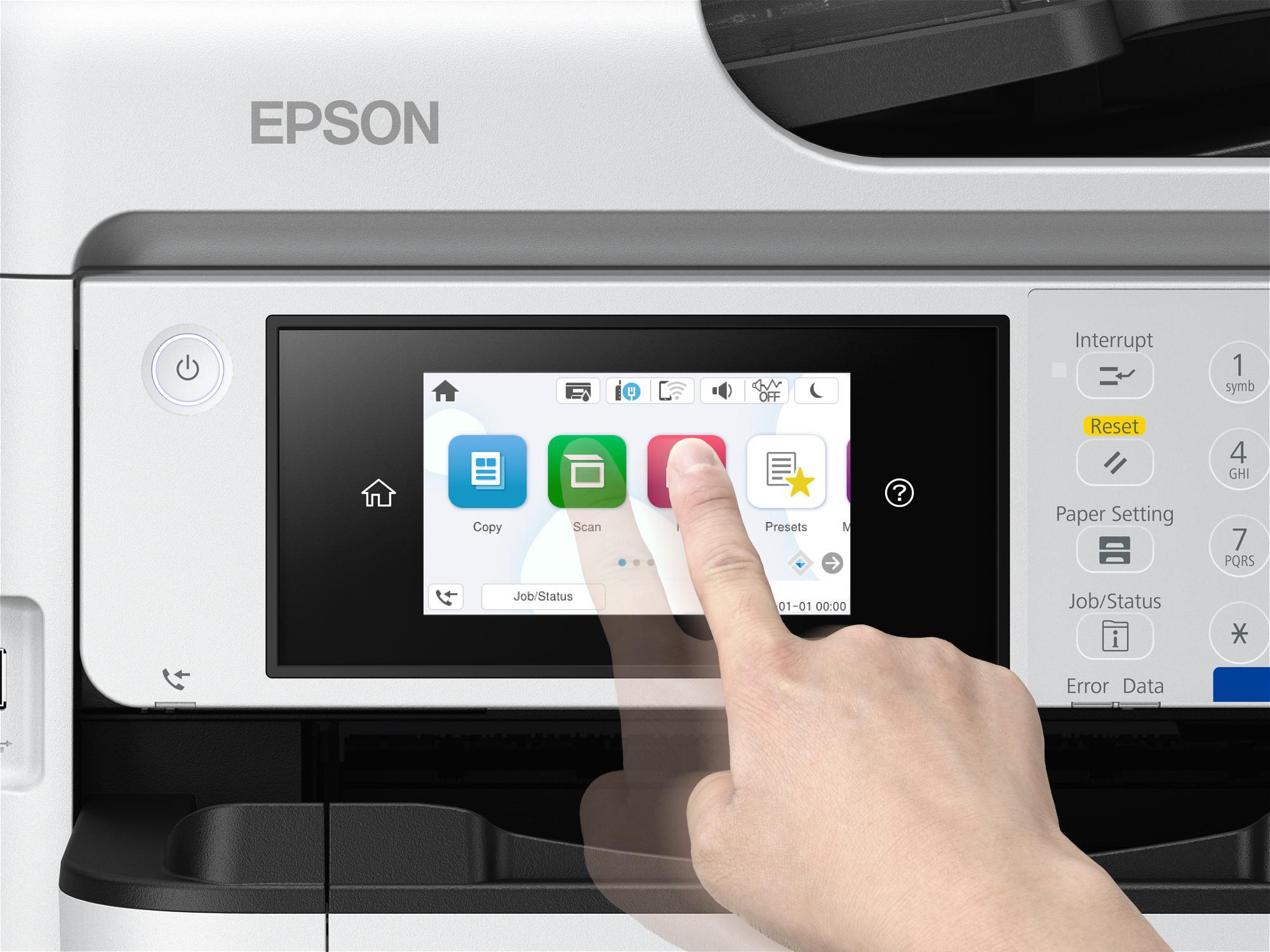 Epson - Multifunções Epson WorkForce Pro EM-C800RDWF RIPS Wi-Fi