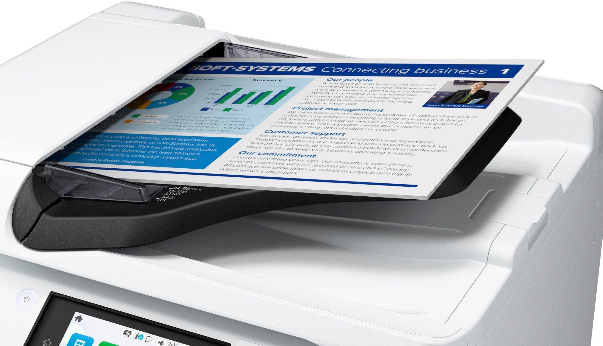 Epson - Multifunções Epson WorkForce Pro EM-C8100RDWF Wi-Fi