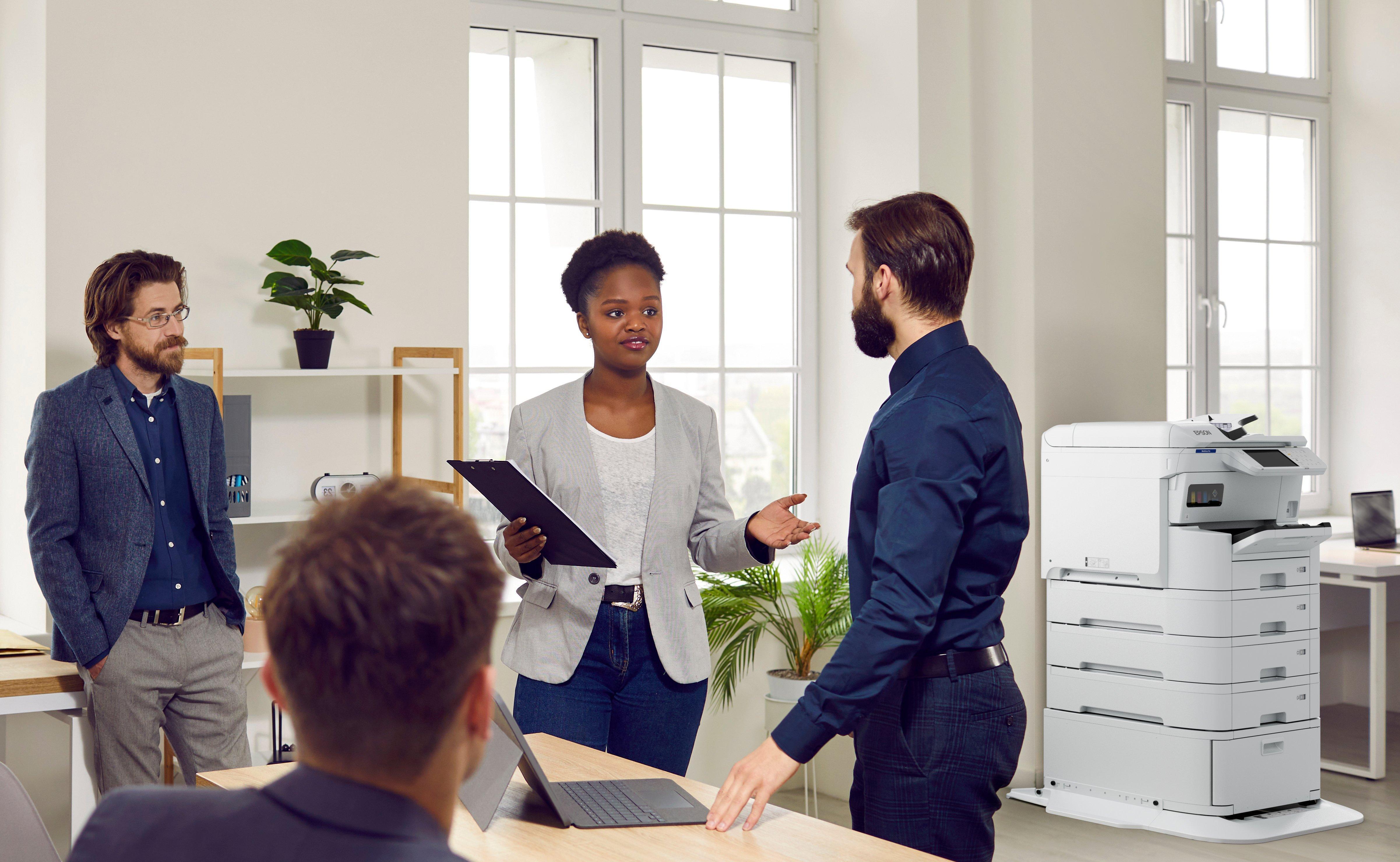 Epson - Multifunções Epson WorkForce Pro EM-C7100DWF Wi-Fi