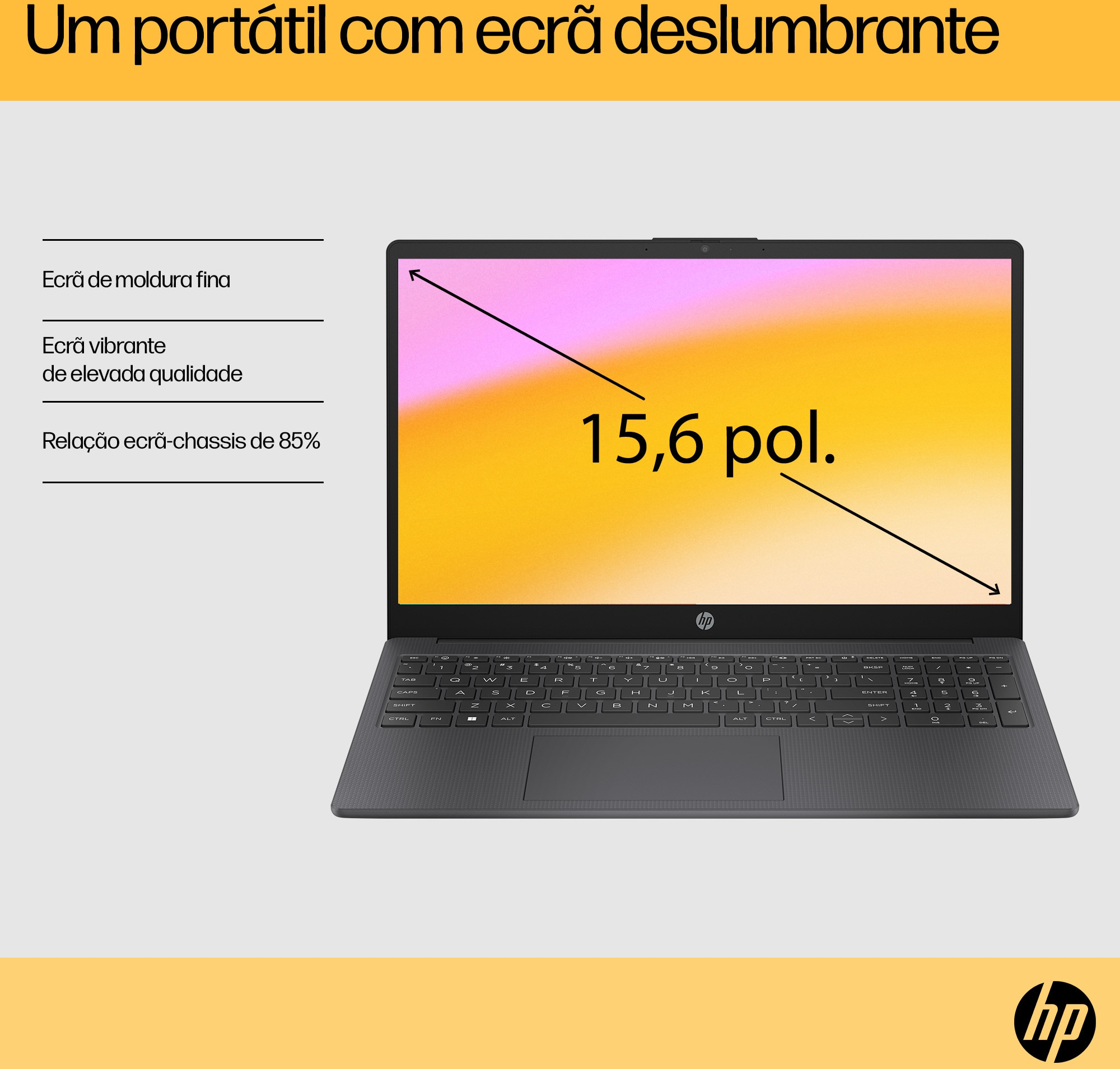 - Portátil HP 15-fc0091np 15.6" R7 7730U 32GB DDR5 1TB Radeon Graphics FHD