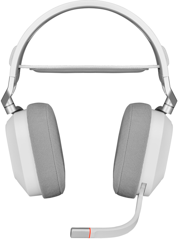 Corsair - Headsets Corsair HS80 RGB Wireless Branco