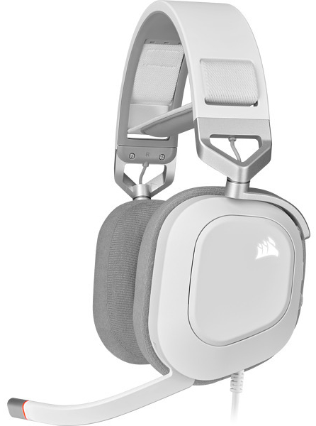 Headsets Corsair H80 USB Branco