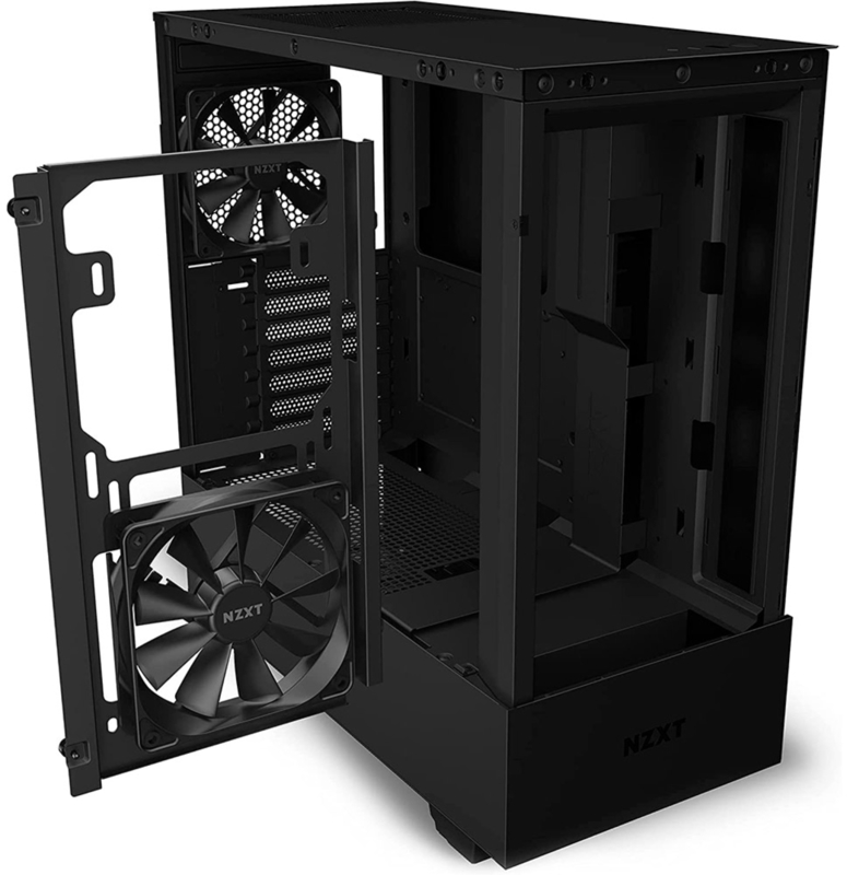 NZXT - Caixa ATX NZXT H510 Flow Preto Mate Vidro Temperado