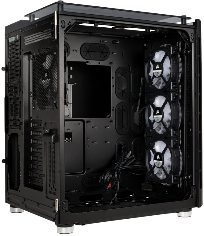 Corsair - Caixa ATX Corsair Crystal 680X RGB Preto Vidro Temperado