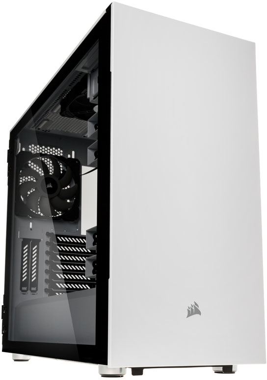 Caixa ATX Corsair Carbide 678C Silent Branco Vidro Temperado