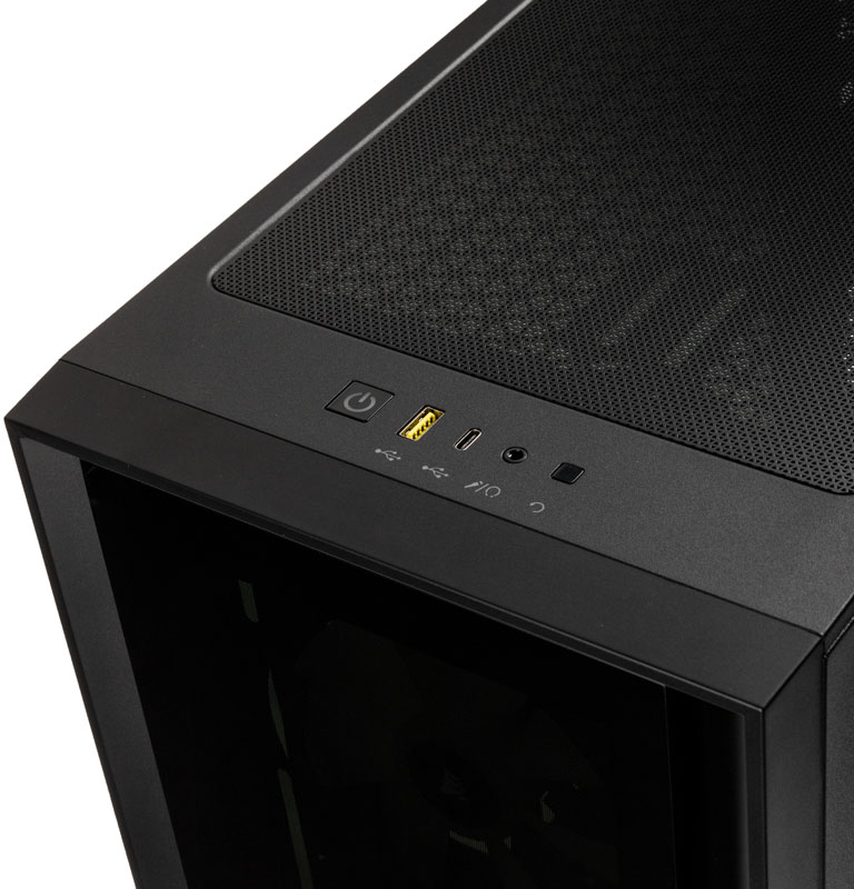 Corsair - ** B Grade ** Caixa E-ATX Corsair iCUE 4000X RGB Preto Vidro Temperado