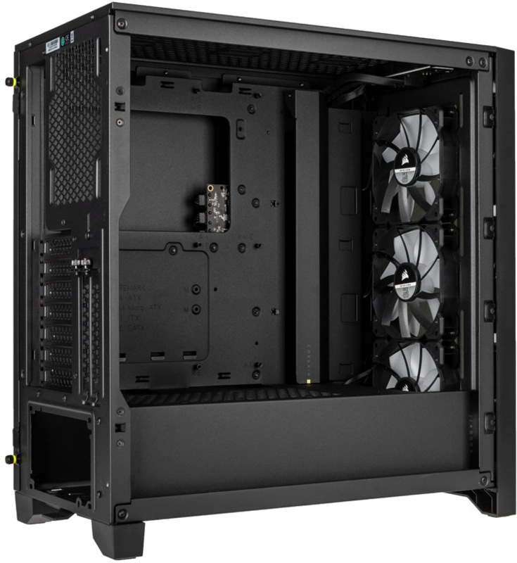 Corsair - ** B Grade ** Caixa E-ATX Corsair iCUE 4000X RGB Preto Vidro Temperado