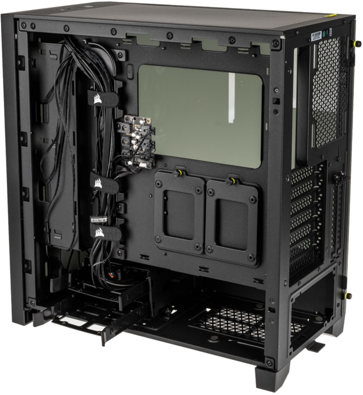 Corsair - ** B Grade ** Caixa E-ATX Corsair iCUE 4000X RGB Preto Vidro Temperado