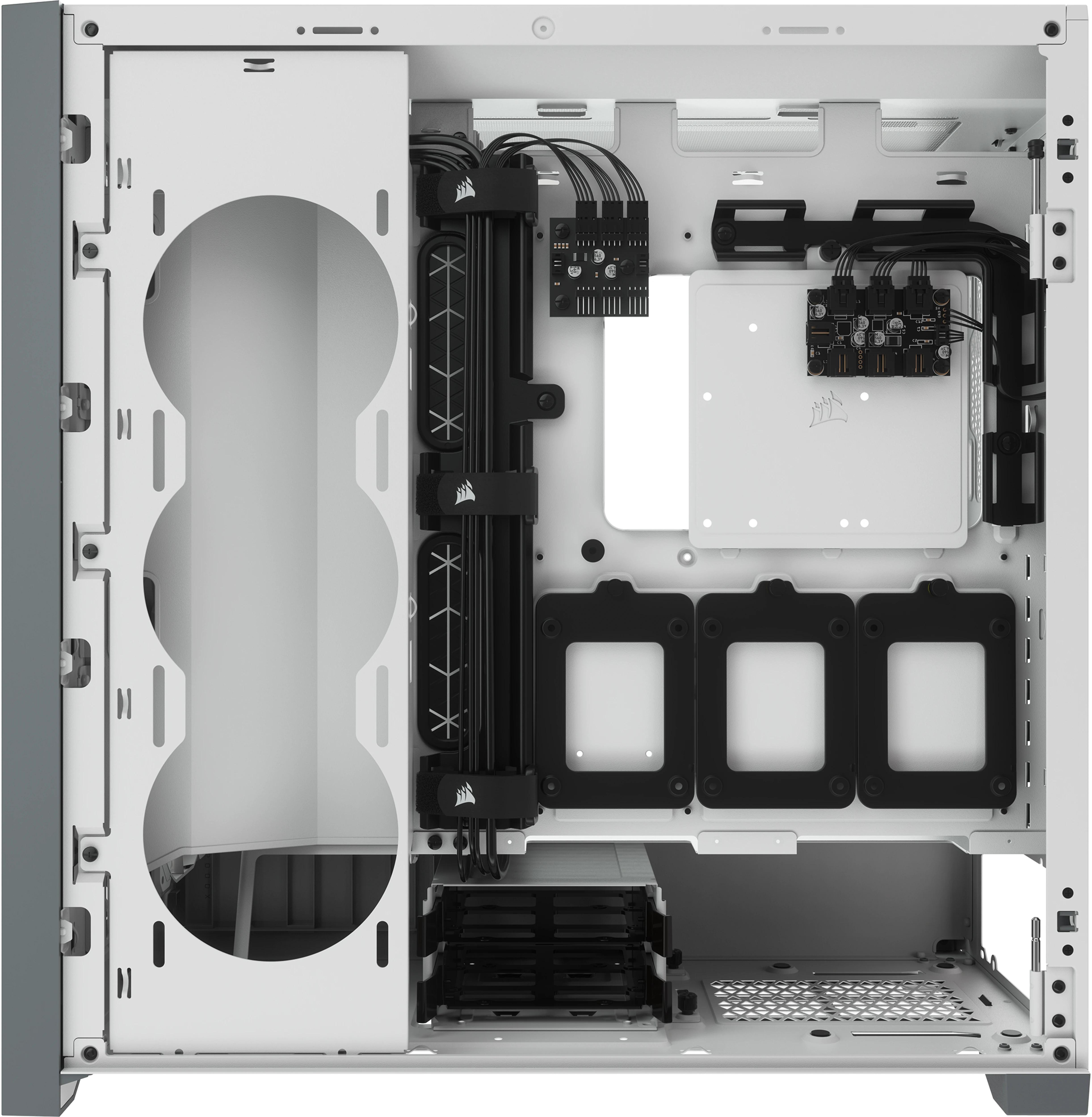 Corsair - ** B Grade ** Caixa E-ATX Corsair iCUE 5000X RGB Smart Branca Vidro Temperado