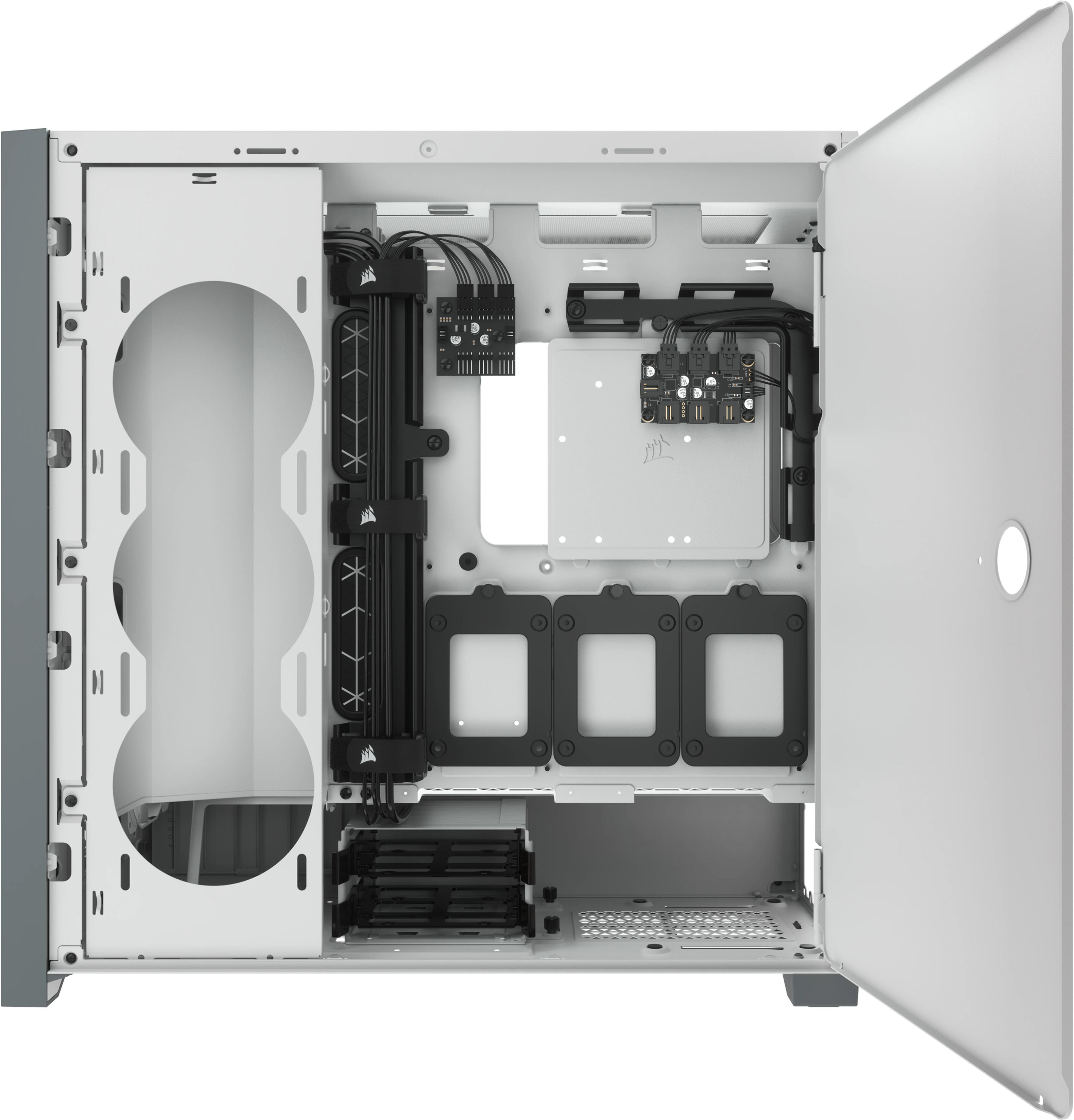 Corsair - ** B Grade ** Caixa E-ATX Corsair iCUE 5000X RGB Smart Branca Vidro Temperado