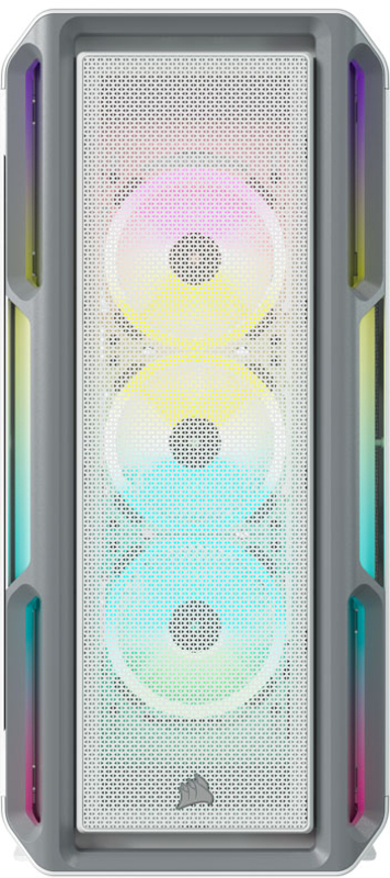 Corsair - Caixa ATX Corsair 5000T iCUE RGB Branco Vidro Temperado