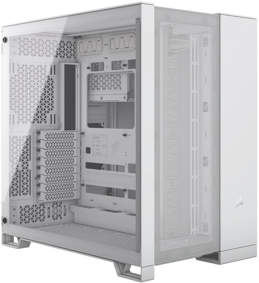 Corsair - ** B Grade ** Caixa ATX Corsair 6500D Airflow Branca Vidro Temperado