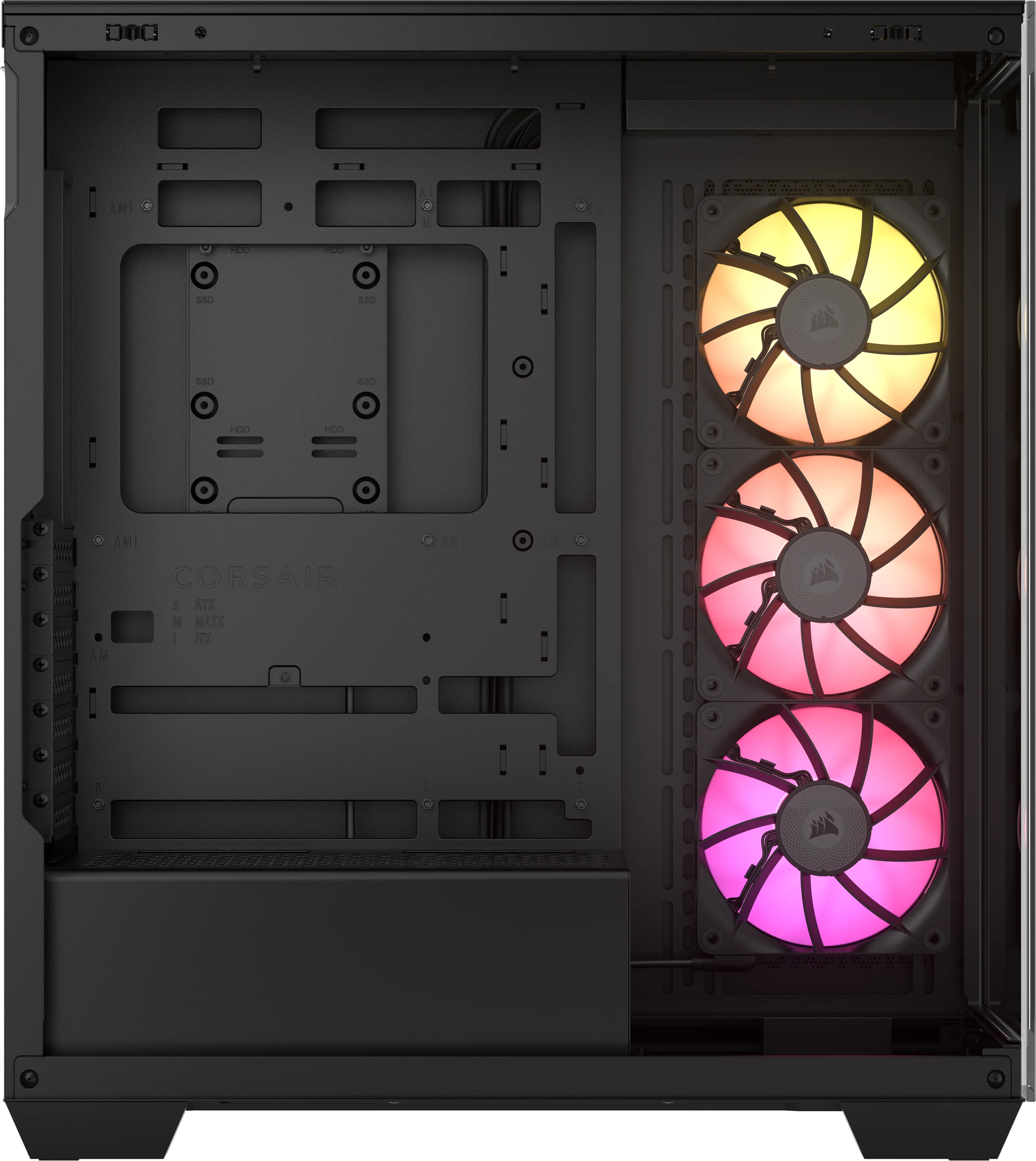 Corsair - Caixa ATX Corsair iCUE LINK 3500X RGB Preta Vidro Temperado