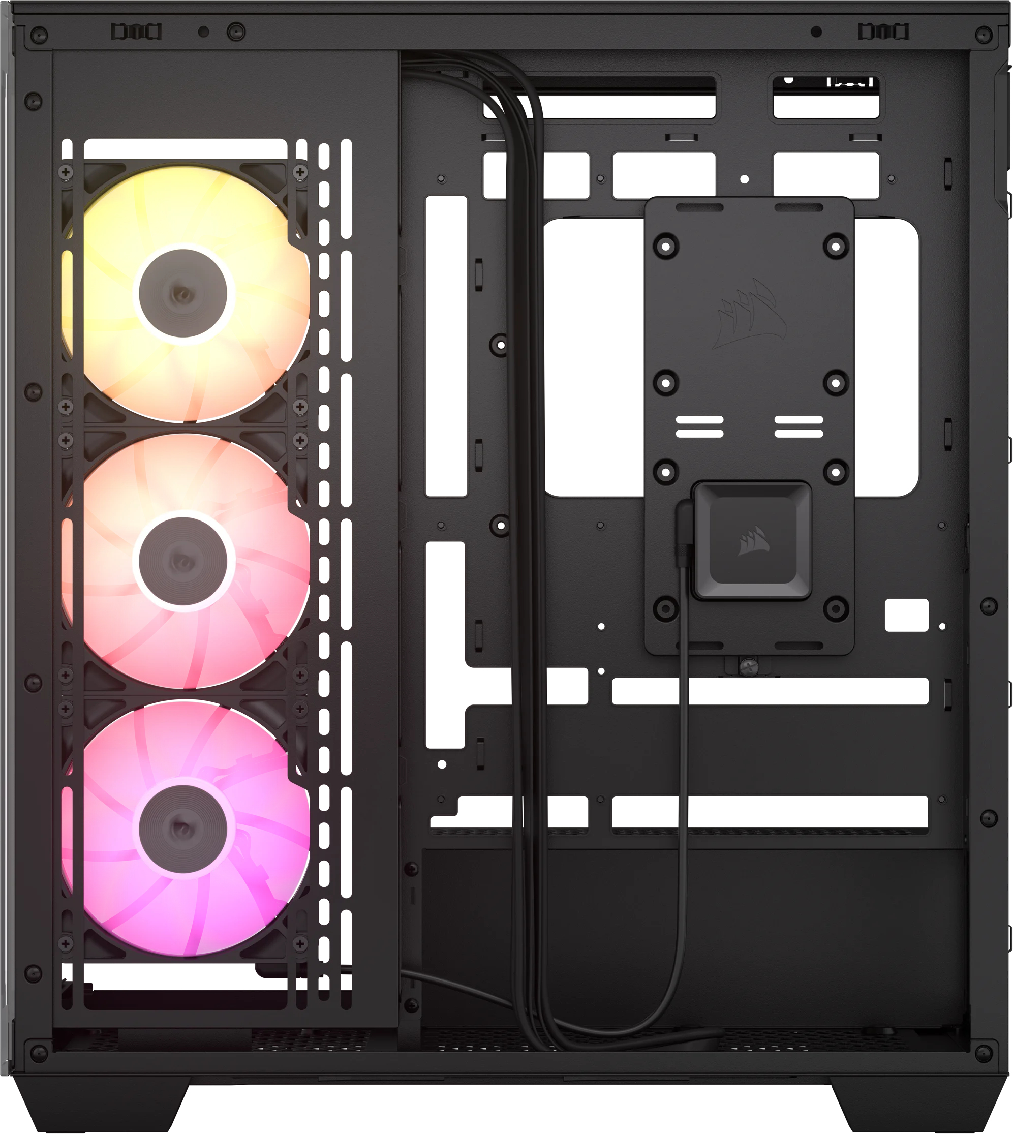 Corsair - Caixa ATX Corsair iCUE LINK 3500X RGB Preta Vidro Temperado