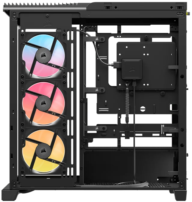 Corsair - Caixa E-ATX Corsair 4500X LX-R RGB Preto Vidro Temperado