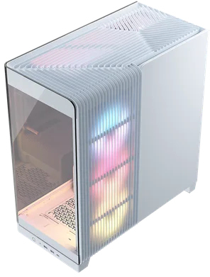 Corsair - Caixa E-ATX Corsair 4500X LX-R RGB Branca Vidro Temperado