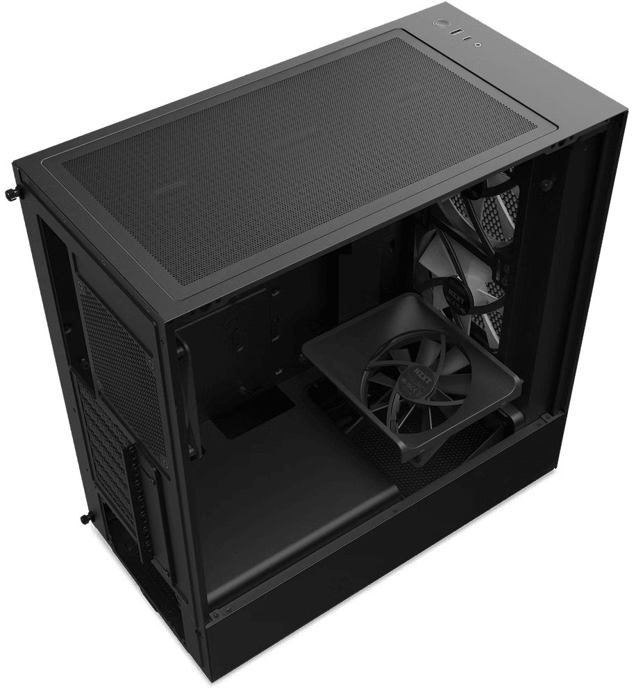 NZXT - ** B Grade ** Caixa ATX NZXT H5 Flow RGB Preta Vidro Temperado