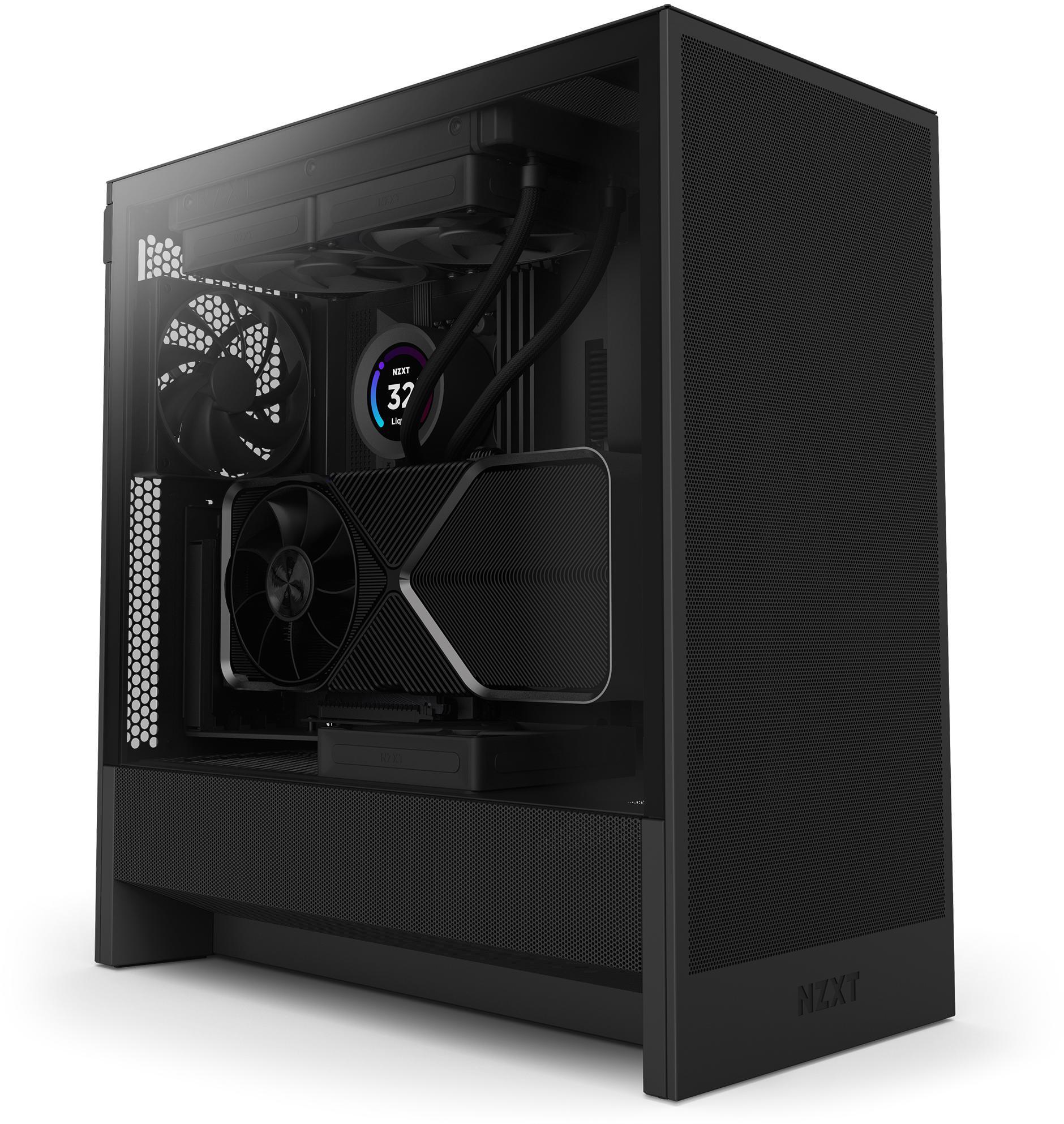 Caixa ATX NZXT H5 Flow Compact Preta