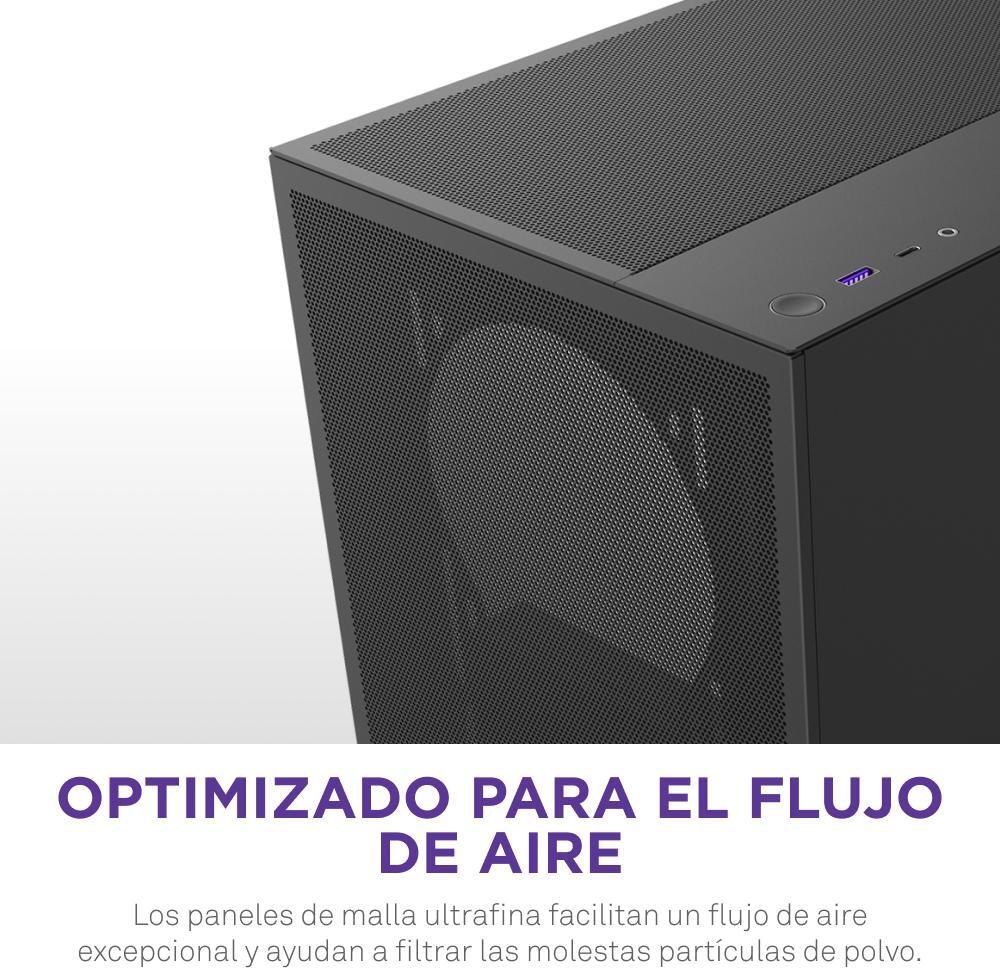 NZXT - Caixa ATX NZXT H5 Flow Compact Preta