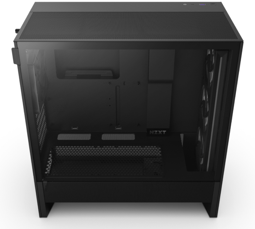 NZXT - Caixa ATX NZXT H5 Flow RGB Compact Preta