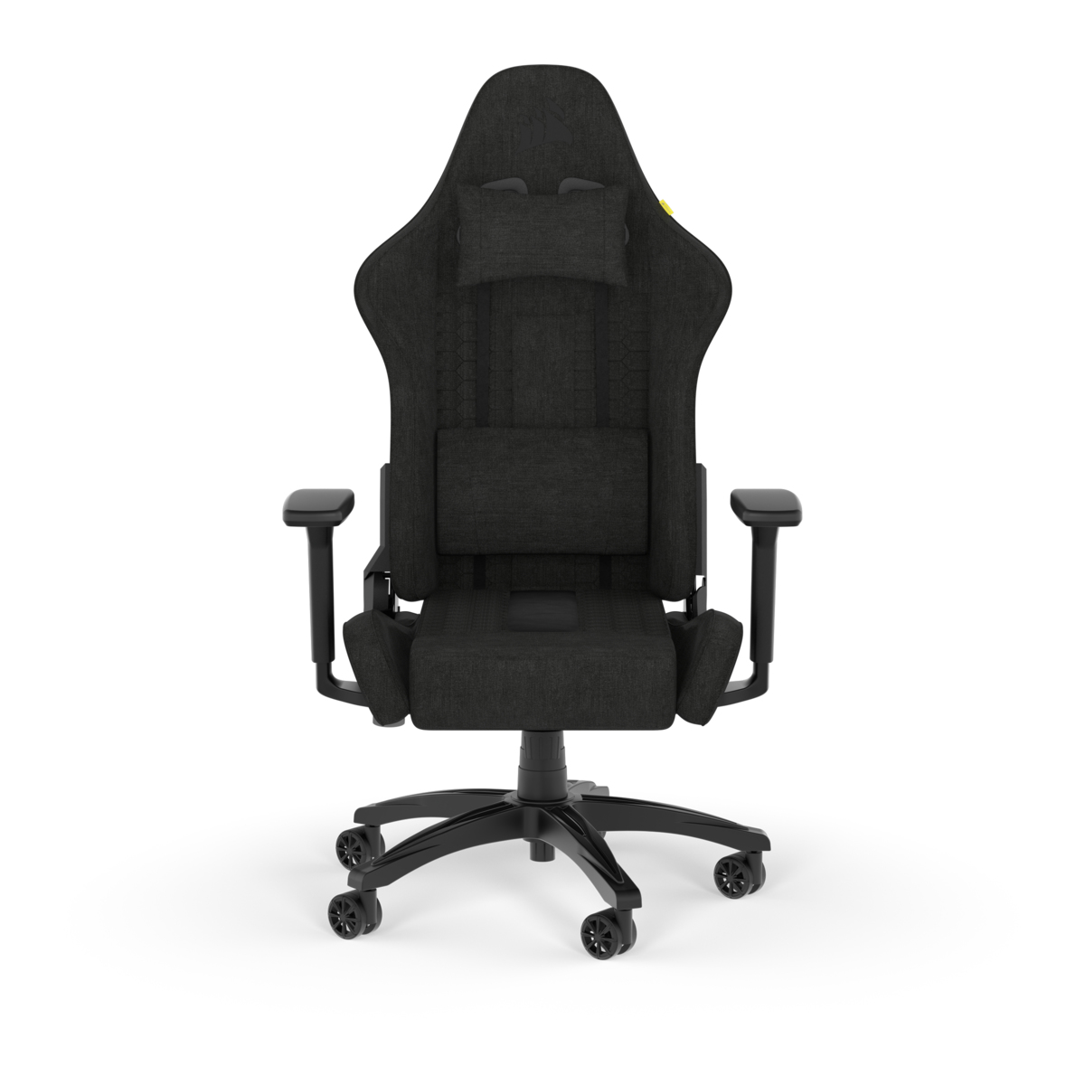 Corsair - Cadeira Gaming Corsair TC100 RELAXED - Couro sintético Preto/Preto