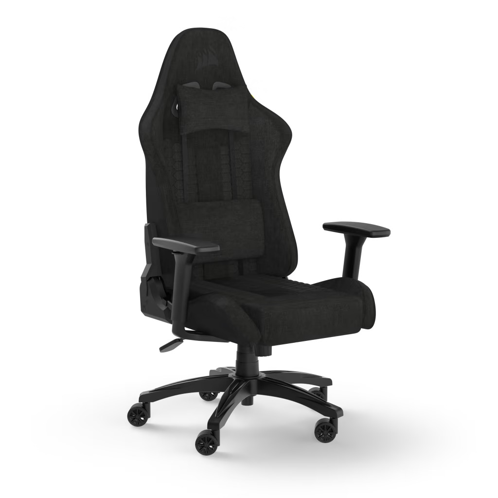 Cadeira Gaming Corsair TC100 RELAXED - Tecido Preto/Preto