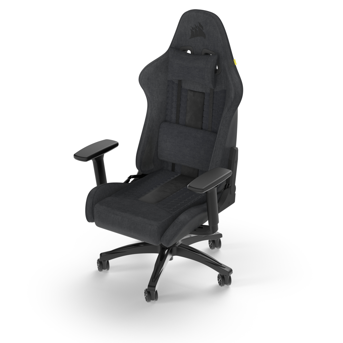 Corsair - Cadeira Gaming Corsair TC100 RELAXED - Tecido Preto/Cinza
