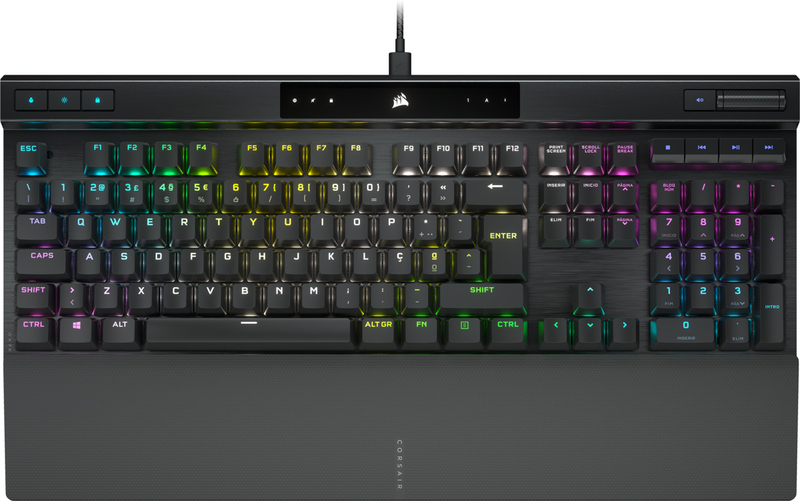 Corsair Teclado mecânico para jogos K70 RGB TKL CHAMPION SERIES