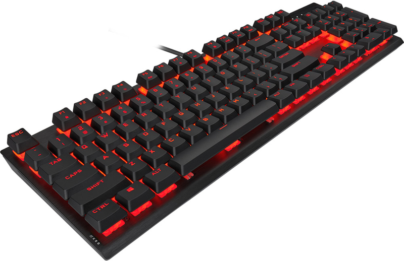 Corsair - Teclado Corsair K60 Pro LED Vermelho Cherry VIOLA - Mecânico (PT)