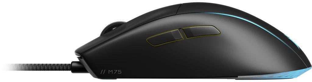 Corsair - Rato Corsair M75 RGB Gaming 26000 DPI Preto