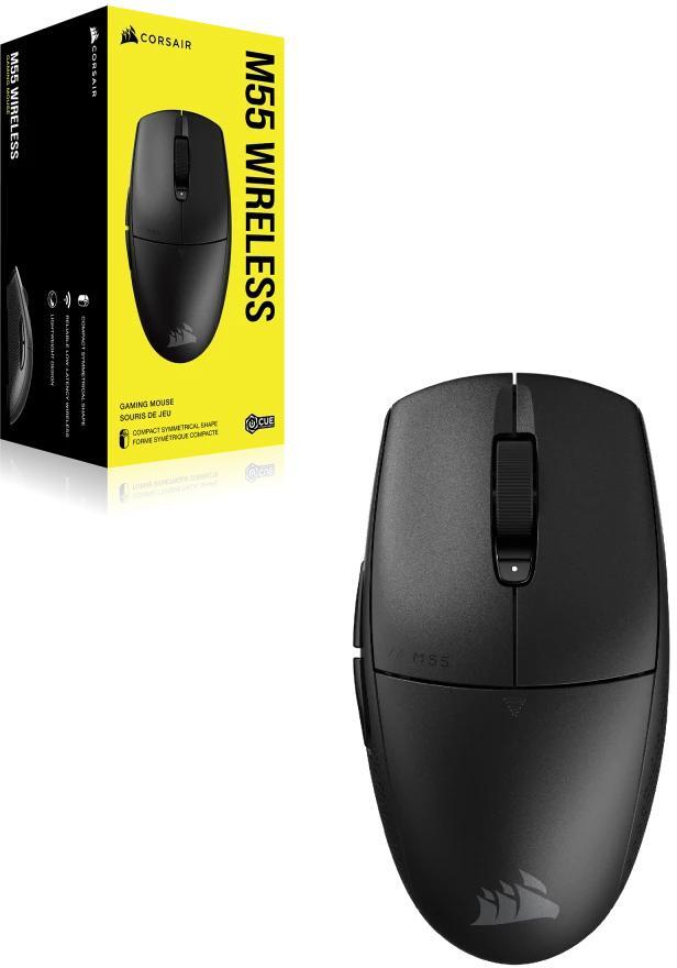 Corsair - Rato Corsair M55 Wireless 24000 DPI Preto