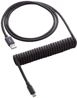 Cabo Coiled CableMod Classic para Teclado USB A - USB Type C, 150cm - Midnight Black