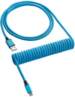 Cabo Coiled CableMod Classic para Teclado USB A - USB Type C, 150cm - Spectrum Blue