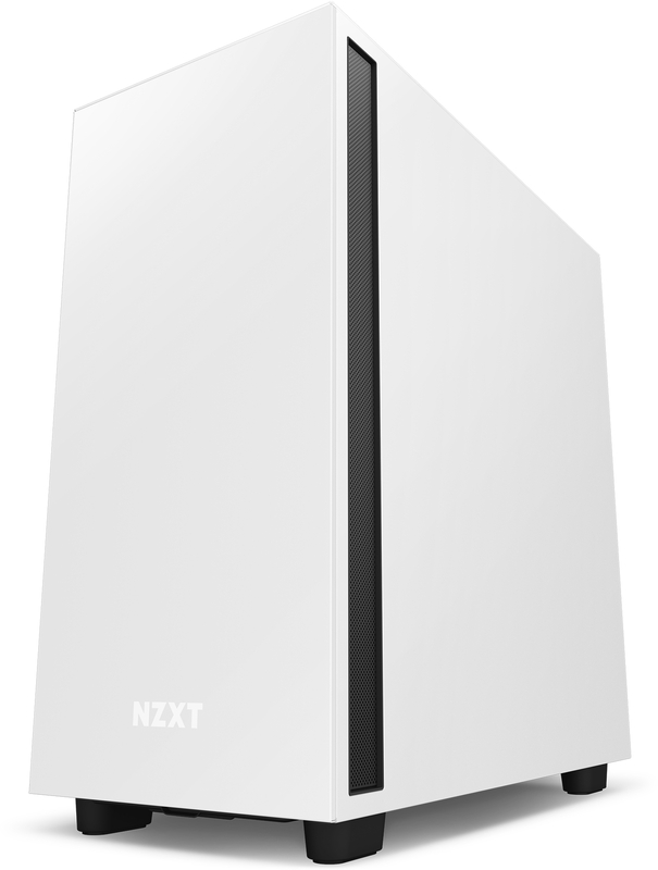 NZXT - Caixa ATX NZXT H7 Branco / Preto Vidro Temperado