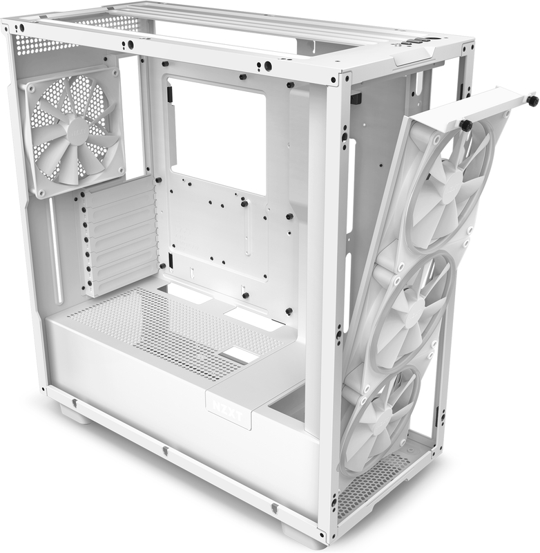 NZXT - Caixa ATX NZXT H7 Elite Branco Vidro Temperado