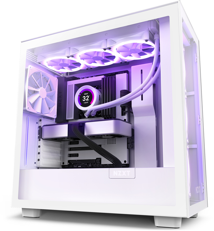 NZXT - Caixa ATX NZXT H7 Elite Branco Vidro Temperado