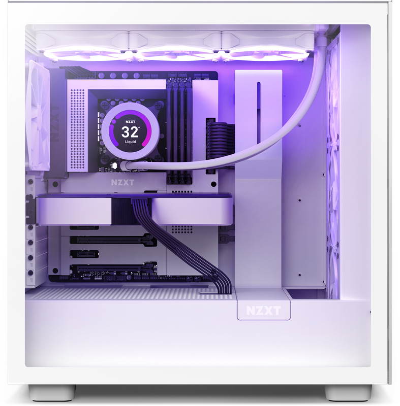 NZXT - Caixa ATX NZXT H7 Elite Branco Vidro Temperado