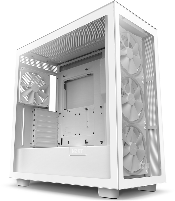 NZXT - Caixa ATX NZXT H7 Elite Branco Vidro Temperado