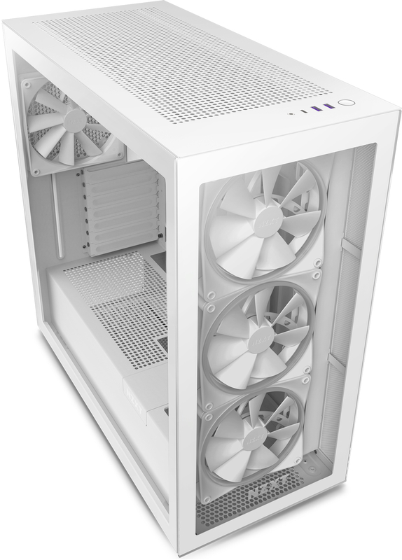 NZXT - Caixa ATX NZXT H7 Elite Branco Vidro Temperado