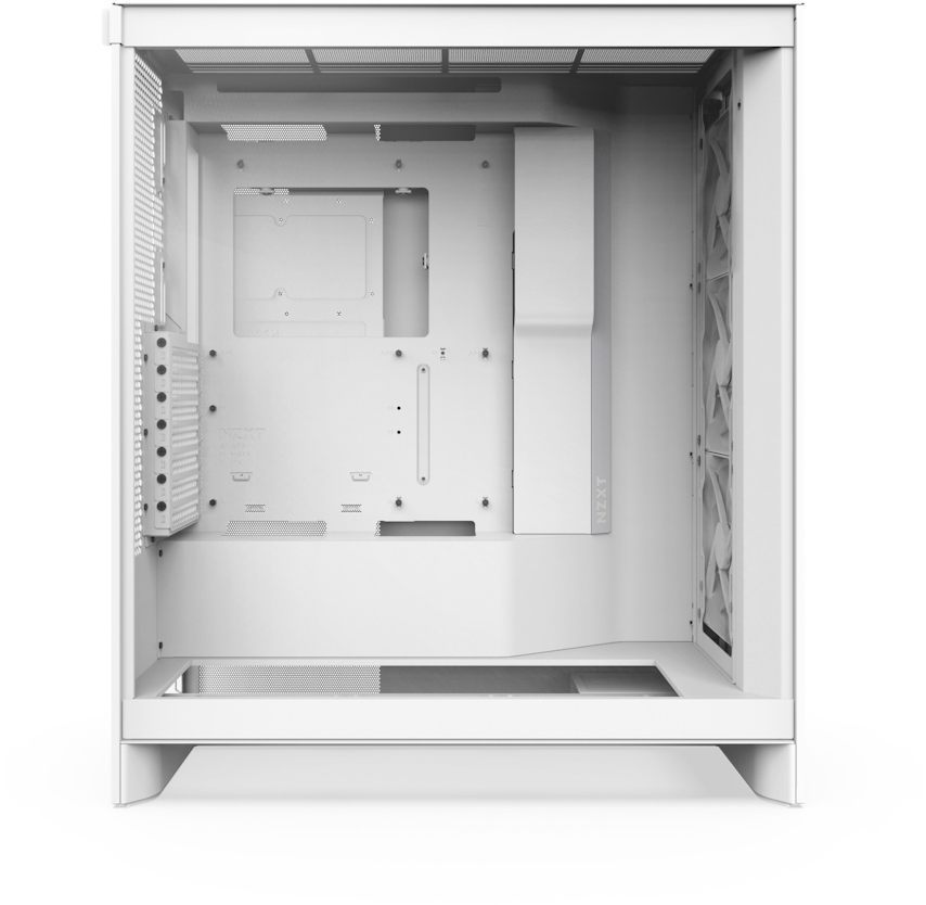 NZXT - Caixa ATX NZXT H7 Flow (2024) All White Vidro Temperado