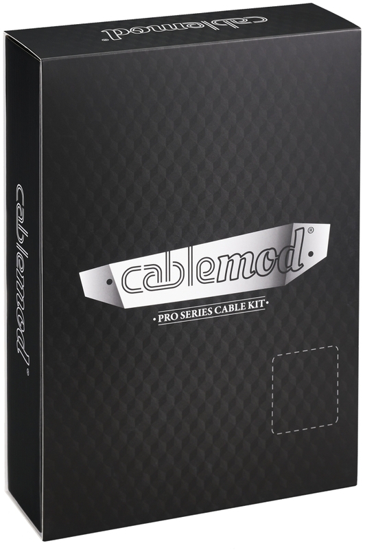 CableMod - Kit de Cabos Sleeved CableMod PRO ModMesh C-Series RMi & RMx - Carbono