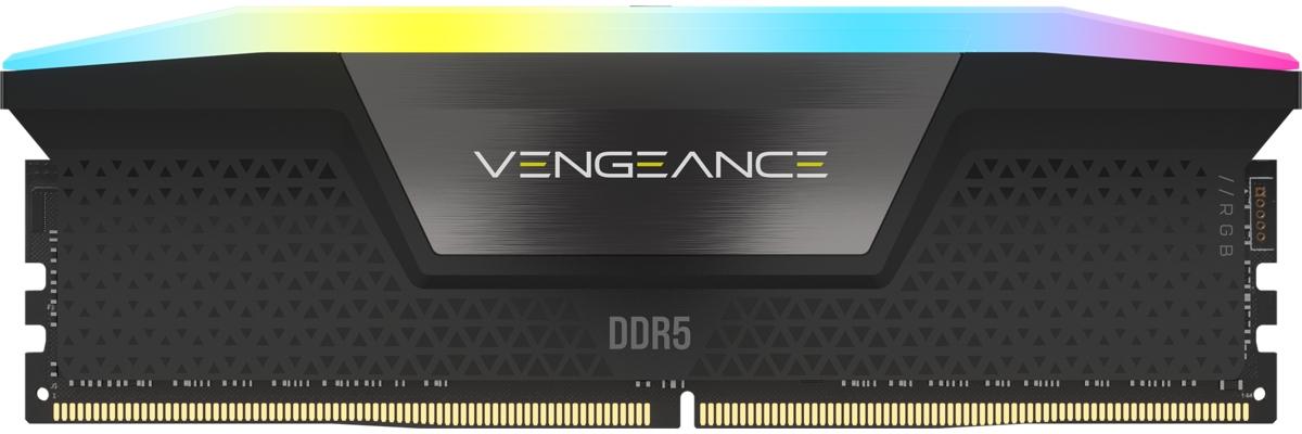 Corsair - Corsair Kit 32GB (2 x 16GB) DDR5 6000MHz Vengeance RGB Black CL36 (rev3)