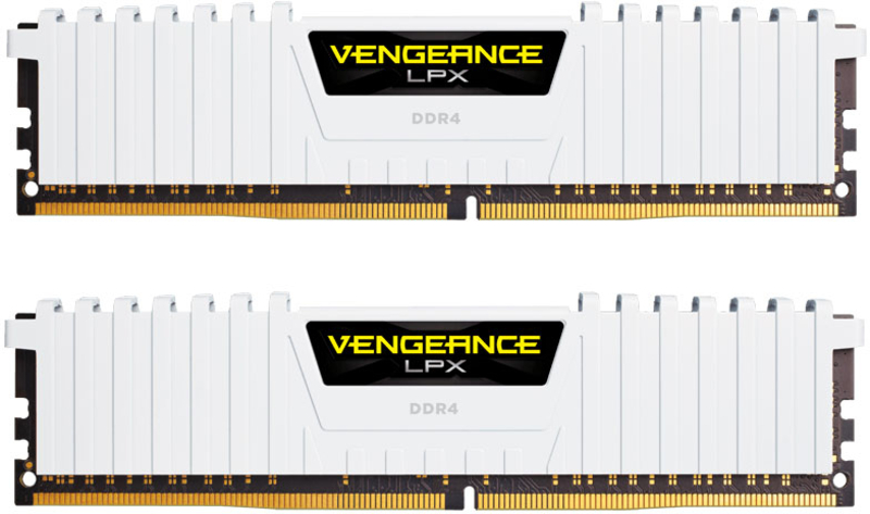Corsair Kit 16GB (2 x 8GB) DDR4 3000MHz Vengeance LPX White CL15