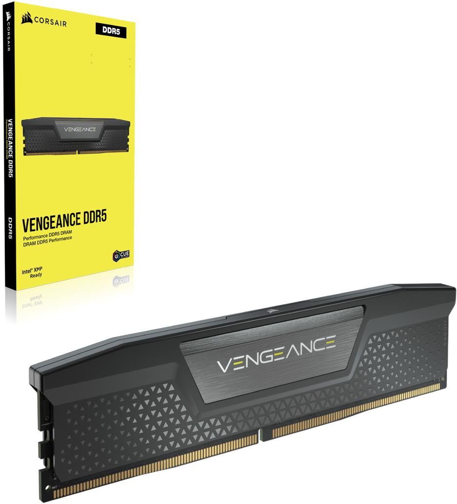 Corsair - Corsair Kit 48GB (2 x 24GB) DDR5 5600MHz Vengeance Black CL40