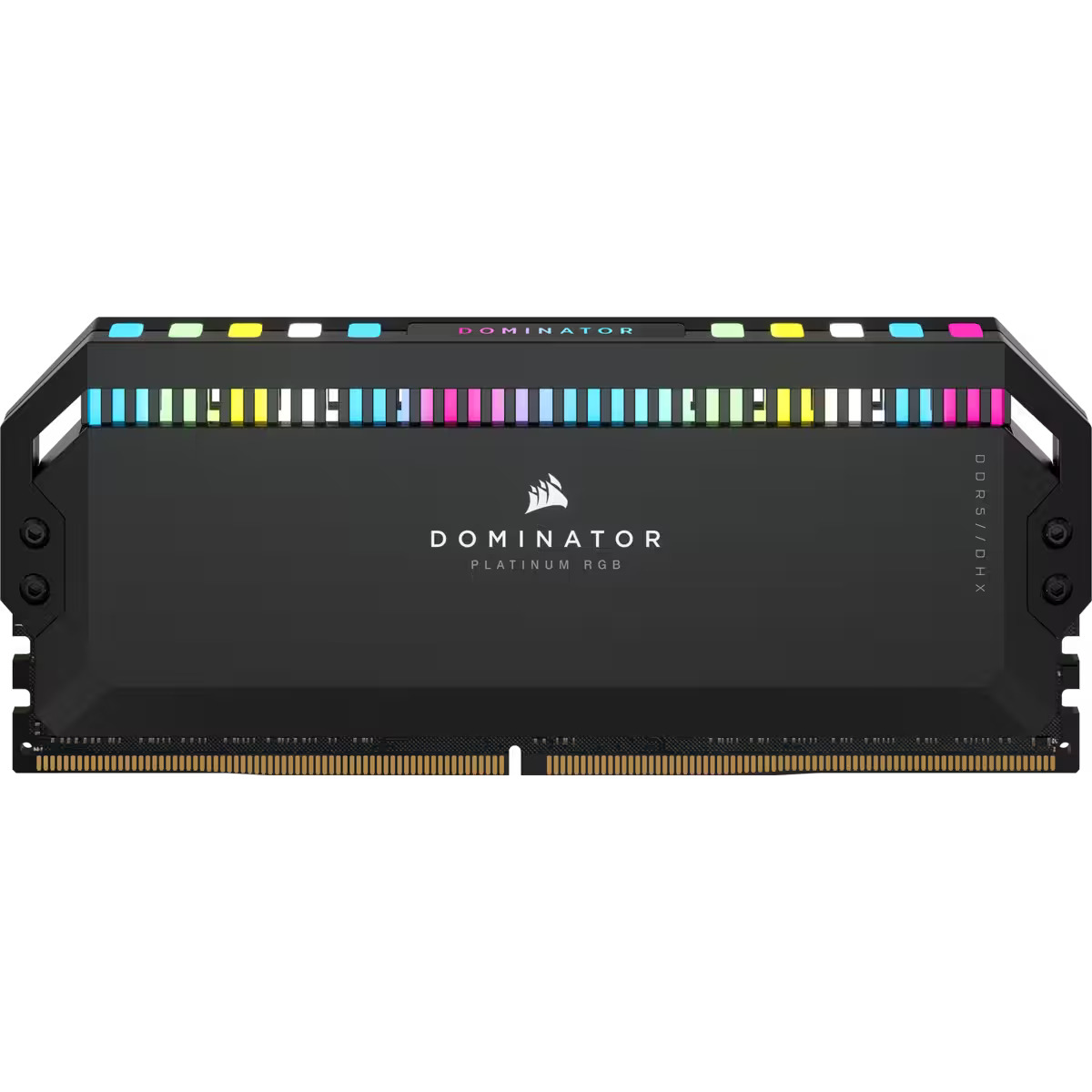Corsair - Corsair Kit 32GB (2 x 16GB) DDR5 6200MHz Dominator Platinum RGB Black CL36