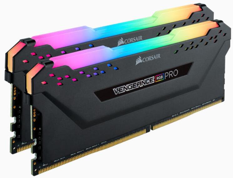 Corsair - Corsair Kit 32GB (2 x 16GB) DDR4 3200MHz Vengeance RGB Pro CL16