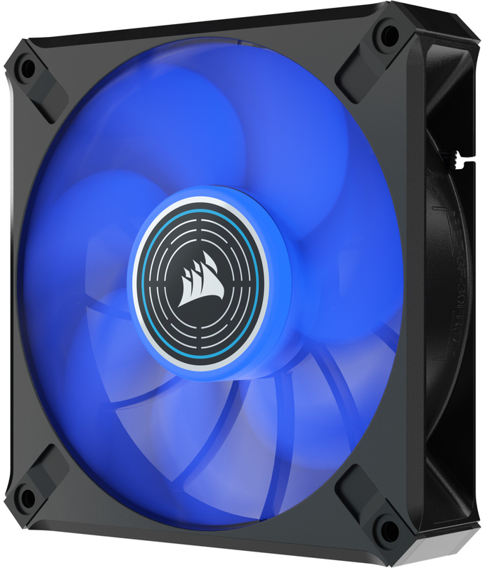 Corsair - Ventoinha Corsair ML120 ELITE LED Blue Premium PWM 120mm - Magnetic Levitation Fan